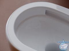 Унитаз подвесной безободковый Ceramicanova UP Rimless CN4007 с сиденьем быстросъемным Soft Close (микролифт)