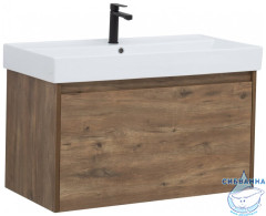 Тумба под раковину Aquanet Nova Lite 90 249517 дуб рустикальный