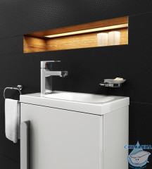 Смеситель для раковины Ravak Chrome CR 012.00, X070041 (без донного клапана)