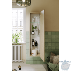 Пенал подвесной Aqwella Astrid 35 AST0535DD дуб давос