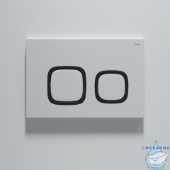 Кнопка смыва Iddis Unifix UNI04WBi77 белый матовый