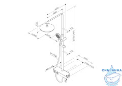 Душевая система AM.PM Inspire 2.0 F0750A400 (хром)