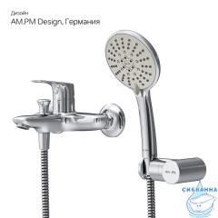  Смеситель для ванны AM.PM Joy F85E15000 (хром)
