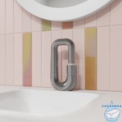 Смеситель для раковины Iddis Twist TWISBBTi01 (хром)