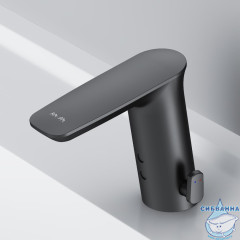 Смеситель для раковины AM.PM Inspire V2.0 TouchReel F50A02322 (черный матовый)