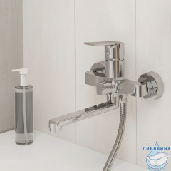 Смеситель для ванны, Helic, Milardo, HELSB02M02