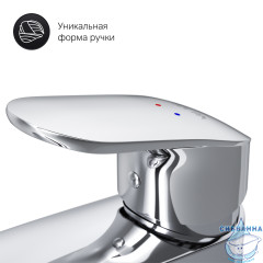 Смеситель для раковины AM.PM Like F8093016 (без донного клапана) (хром)