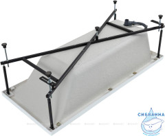 Акриловая ванна Aquanet Bright 180x70 с каркасом