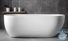Акриловая ванна ABBER AB9341-1.5 150x70 с каркасом