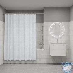 Штора для ванной, 200x180 см, Полиэстер, IDDIS, BD01P18i11