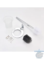 Ершик для унитаза Raglo R300.10 (хром/белый)