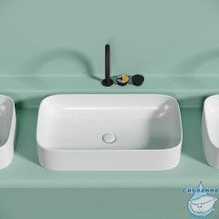  Раковина на столешницу 71 см Ceramicanova Element CN6054MW (белый матовый)