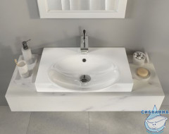 Раковина 65 см Sanita luxe Инфинити INF65SLWB01