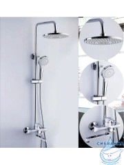 Душевая система Frap F2441 230 1 режим (хром/белый)