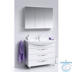 Зеркальный шкаф Aqwella МС 100 МС.04.10