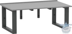 Столешница Bas 100x47 серый СТ00023