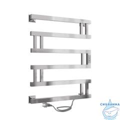 Полотенцесушитель электрический Indigo Muza (с таймером) 50х60 хром (с возможностью скрытого подключения, подключение R)