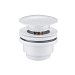 Донный клапан для раковины ABBER AF0011W (белый)
