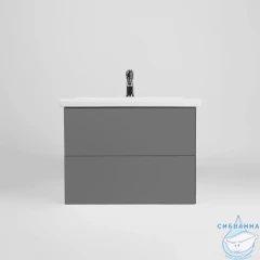Тумба Viant София 70П с раковиной Como 70 графит