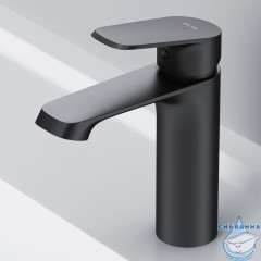 Смеситель для раковины AM.PM Func F8F02122 (черный матовый)