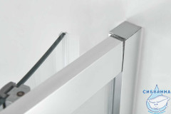 Душевое ограждение Vincea Альфа 90x90 профиль хром, стекло прозрачное VSQ-3AL900CL