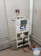 Инсталляция для унитаза Charus City с кнопкой смыва Minimalista хром глянец CR.200.21.01