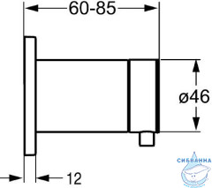 Переключатель Hansa 0287 9172