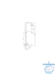 Душевая система Frap F2417-6 250 1 режим (черный)