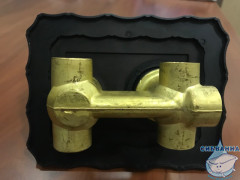 Встраиваемый смеситель с гигиеническим душем Lemark Jasmine LM6619ORB