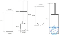 Ершик для унитаза Bemeta Neo 102313059