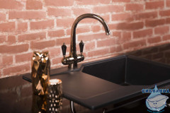 Кухонная мойка Omoikiri Yonaka-78-LB-BL черный 4993341