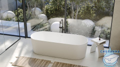 Ванна из искусственного камня ABBER Stein 180x75 AS9614