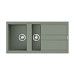 Кухонная мойка Omoikiri Kitagawa 100-2-WG wind green
