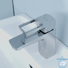 Смеситель для раковины Iddis Bild BILSB00i01 (без донного клапана) (хром)