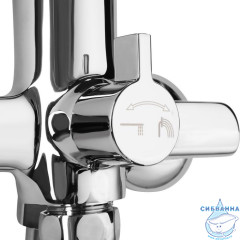 Смеситель для ванны Milardo Nelson NELSB00M02 (хром)