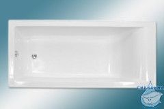 Ванна из литьевого мрамора New Line Sanitary Надежда на ножках 164-170х70 (подрезаемая)