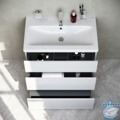 Тумба под раковину Am.Pm Gem S M91FSX0752WG 75 белый глянец