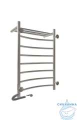 Полотенцесушитель электрический Санприз Классик П8 50Х80 U с полкой (хром) (подключение универсальное)