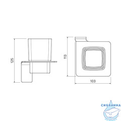 Стакан Iddis Slide SLIGMG1i45