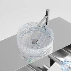  Раковина на столешницу 36 см Ceramicanova Cristal CN6059