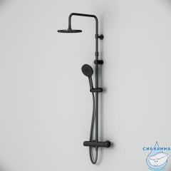 Душевая система Am.Pm X-Joy 230 1 режим F0785A422 (черный матовый)