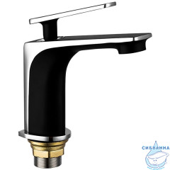 Смеситель для раковины Frap F1057 (хром/черный)