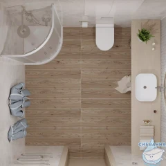 Душевое ограждение Тритон Ультра 100x100 А профиль белый, стекло прозрачное Щ0000061796 (с поддоном)