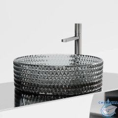  Раковина на столешницу 36 см Ceramicanova Cristal CN6060