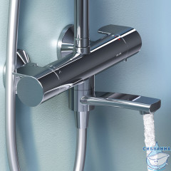 Душевая система Am.Pm X-Joy 230 1 режим F0785A500 (хром)