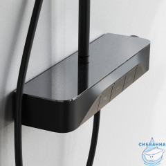 Душевая система Am.Pm Func 300 1 режим F078F322 (черный матовый)