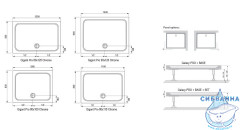Душевой поддон Ravak Gigant Pro Chrome 100x80 XA04A401010
