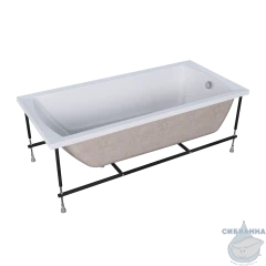 Акриловая ванна New Line Sanitary Modern 170x80 с каркасом