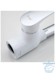 Смеситель кухни Frap F4453-03 (белый/хром)