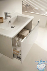 Тумба Jacob Delafon Struktura EB1285-N18 77 белый с раковиной Struktura 80